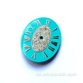 Elegantes ovales Tiffany Blue Watch Dial Dial